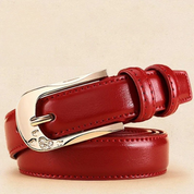 Elegant Leather Waist Belt