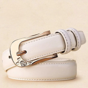 Elegant Leather Waist Belt