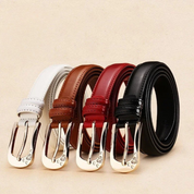 Elegant Leather Waist Belt