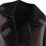 MUJER 2025 Woman Thick Faux Leather Jackets for Women Autumn Winter Warm Coats Female Demi-season Plush Jacket Women Outerwears