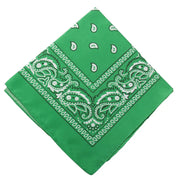 Hip Hop Women Bandana Scarf Girls Kids Punk Square Bandanas Headwear Fashion Bohemian Head Scarf Headbands Hair Accessories 2024