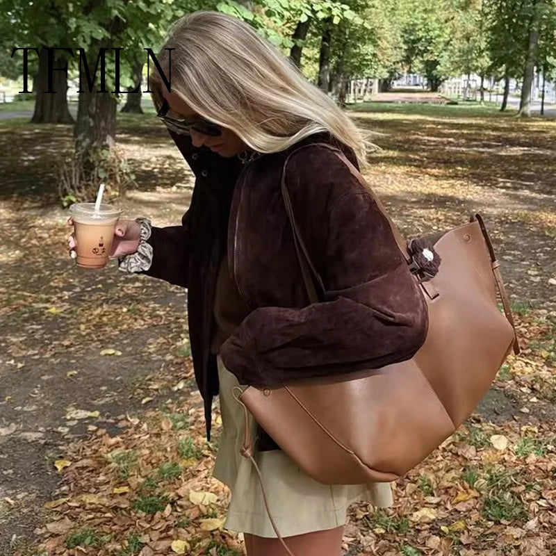 Chic suede zip jacket + GIFT