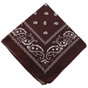 Hip Hop Women Bandana Scarf Girls Kids Punk Square Bandanas Headwear Fashion Bohemian Head Scarf Headbands Hair Accessories 2024