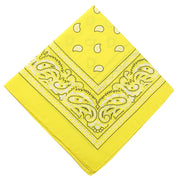 Hip Hop Women Bandana Scarf Girls Kids Punk Square Bandanas Headwear Fashion Bohemian Head Scarf Headbands Hair Accessories 2024